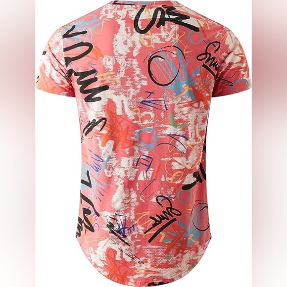 New Men's Graffiti Artwork Shirt Multiple Sizes - Picture 4 of 8